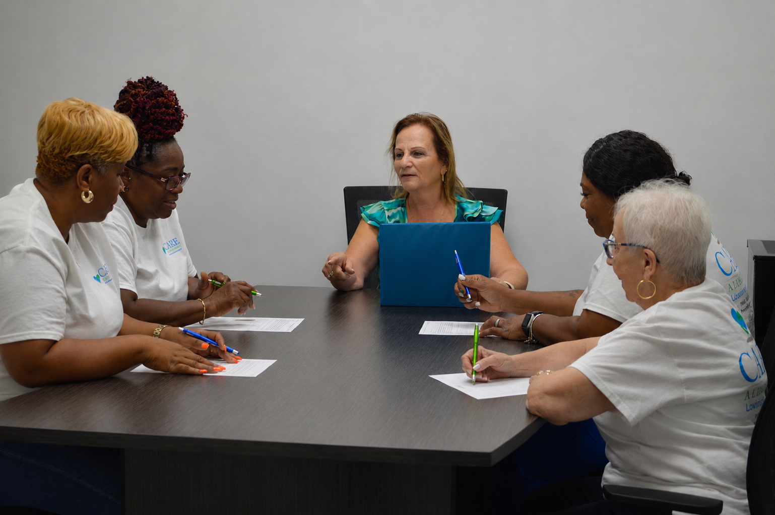 Denise Helmsorig with the Care Alternatives team